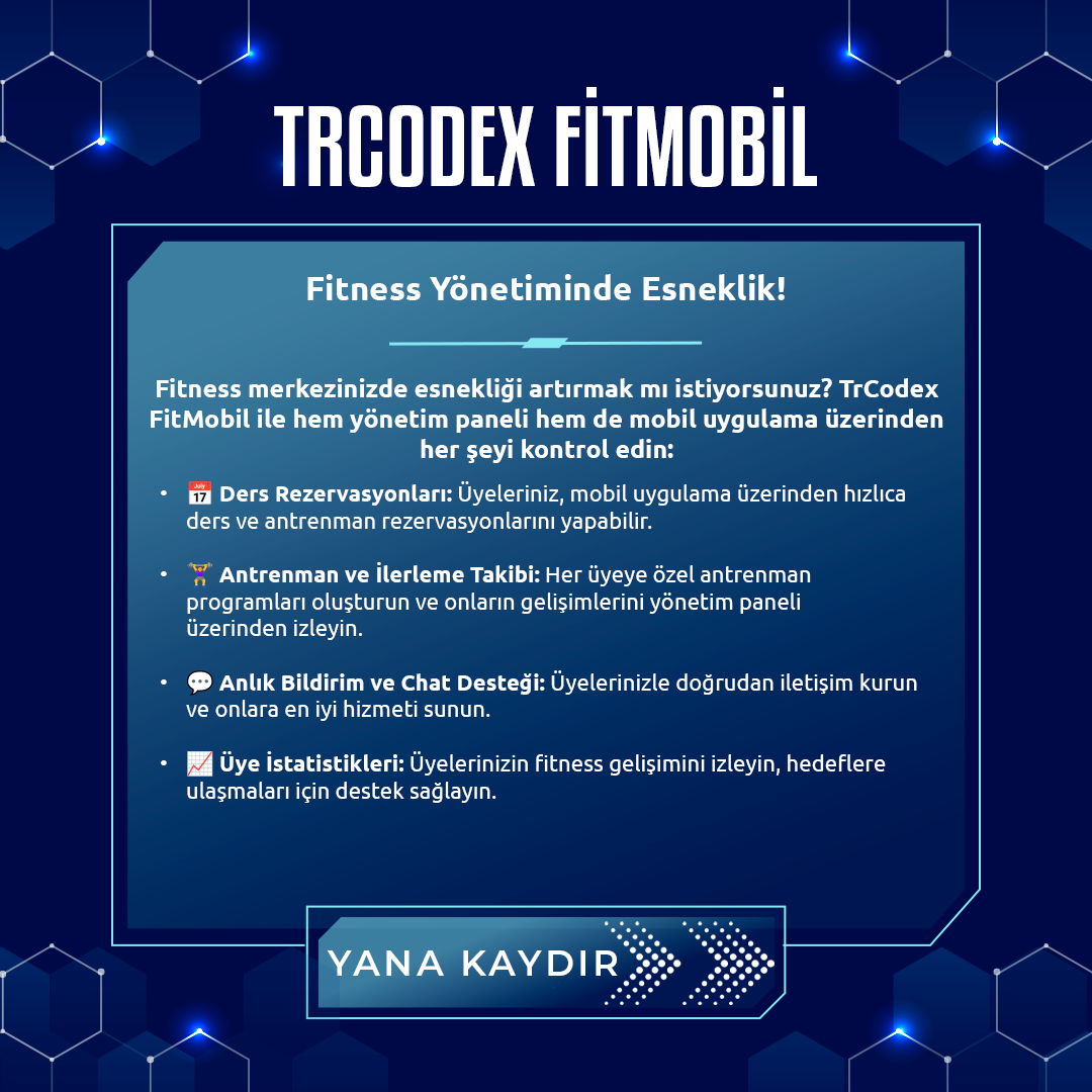 FitMobil - FitManage Fitness Sistemi - Görsel 4
